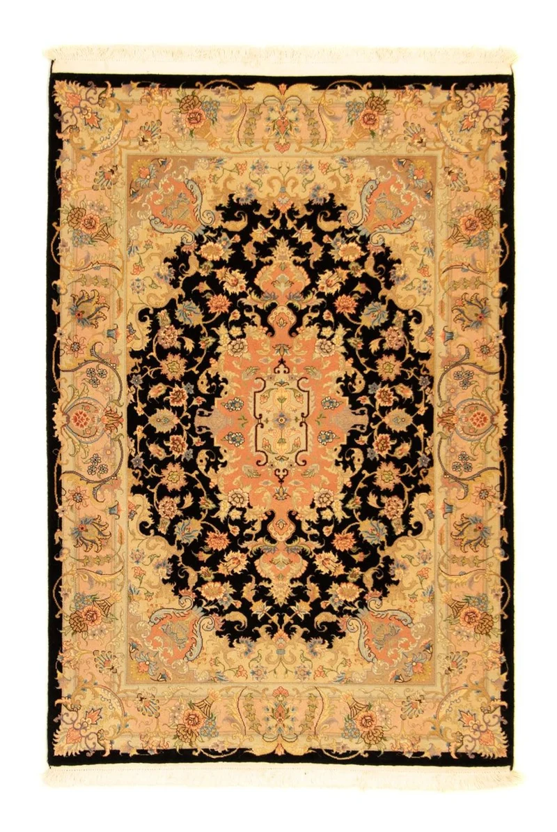 Täbriz - 50 Raj Teppich 103x151cm - Perserteppich