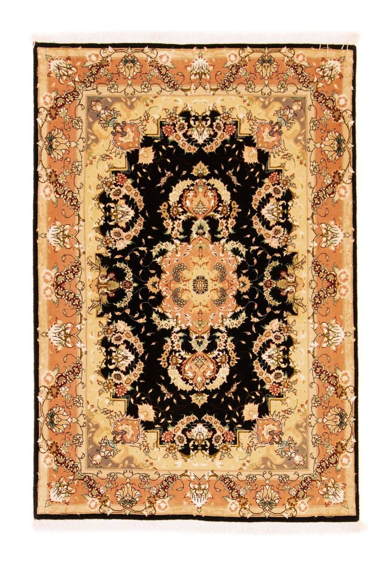 Täbriz - 50 Raj Teppich 100x147cm - Perserteppich