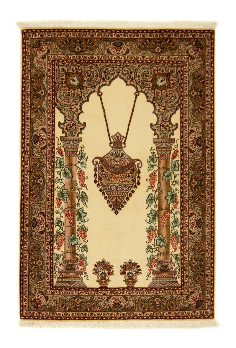 Täbriz - 50 Raj Teppich 103x153cm - Perserteppich