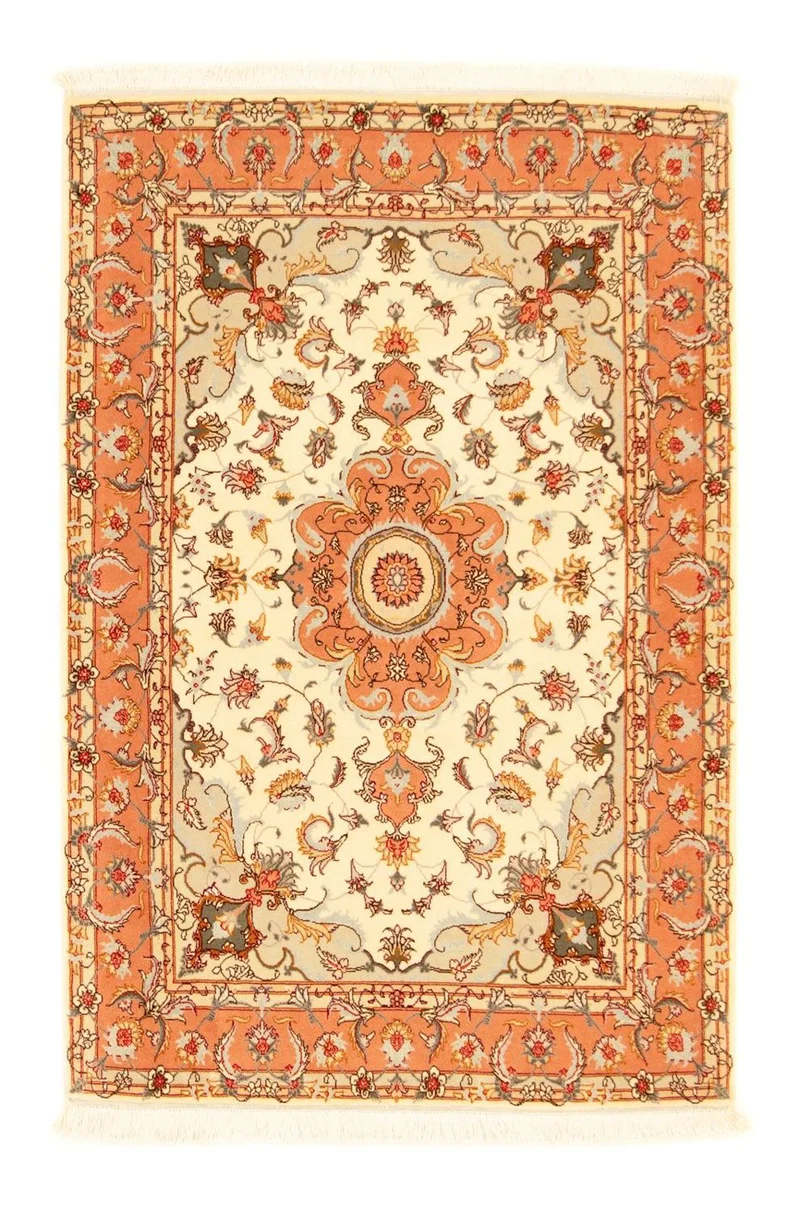 Täbriz - 50 Raj Teppich 102x152cm - Perserteppich