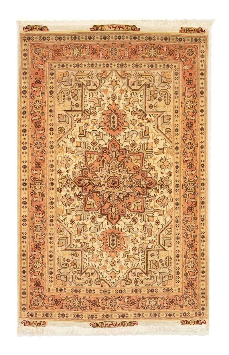 Täbriz - 50 Raj Teppich 103x150cm - Perserteppich