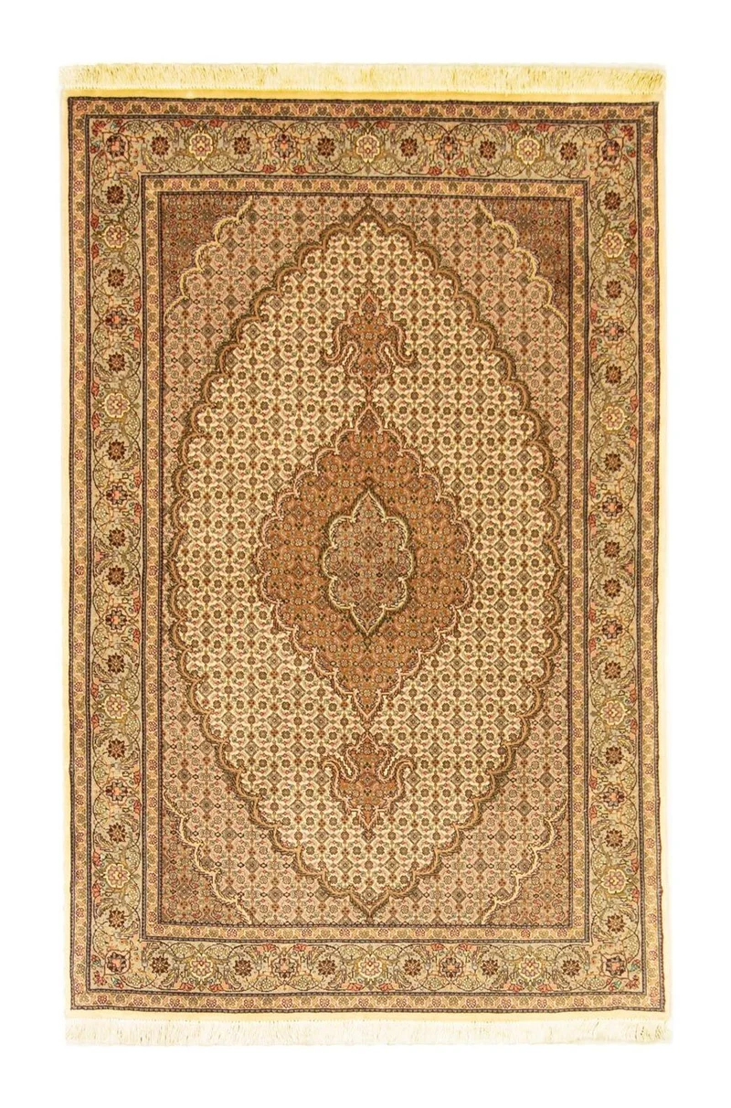 Täbriz - 50 Raj Teppich 100x154cm - Perserteppich