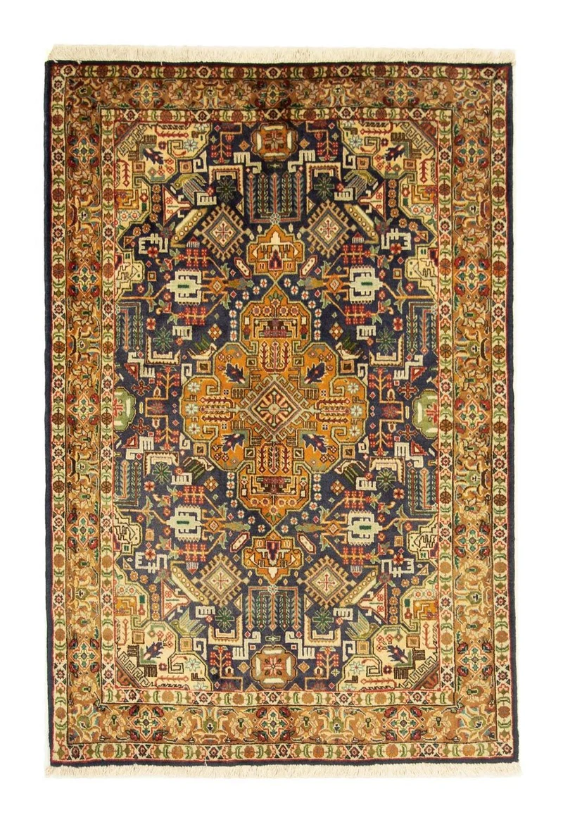 Täbriz - 40 Raj Teppich 101x150cm - Perserteppich
