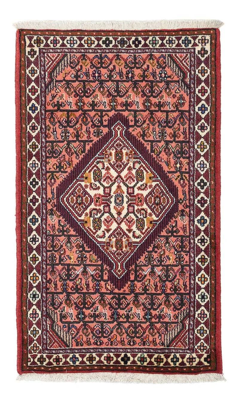 Perserteppich - Nomadic 80 x 130 cm - hellrot