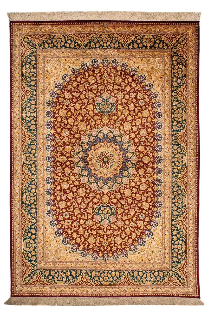 China Seide Teppich 137x198cm - Orientteppich