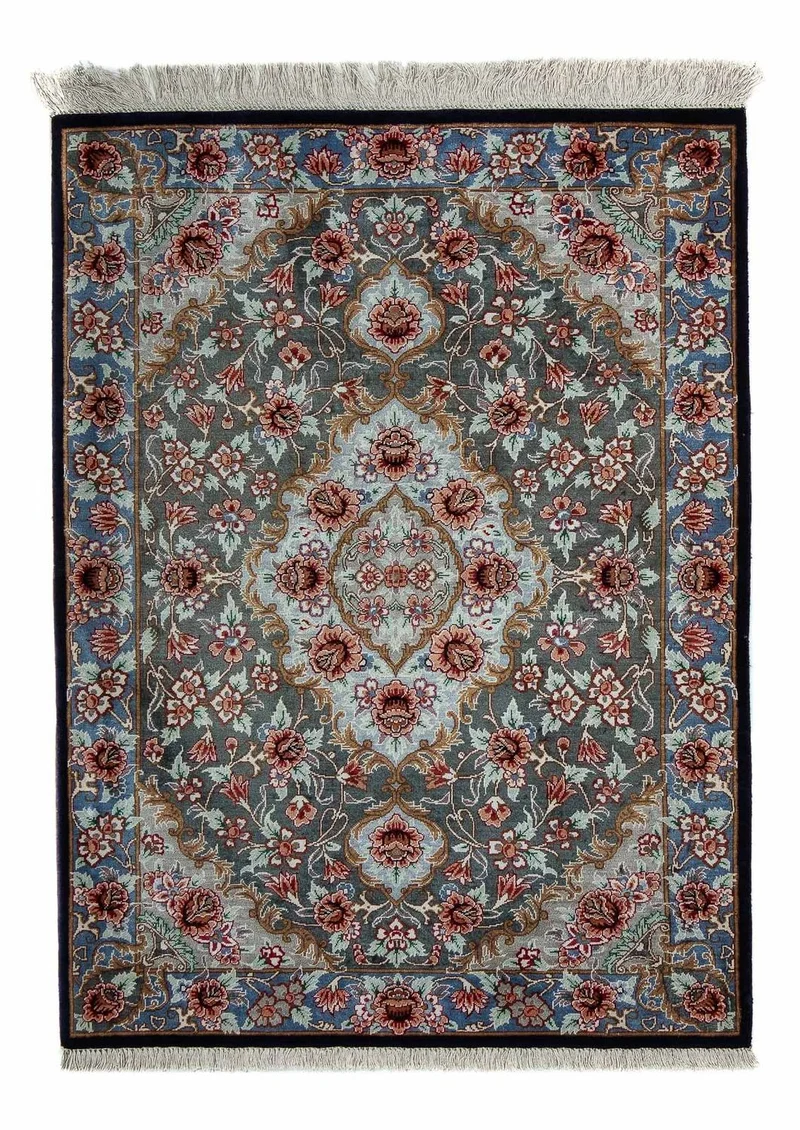 Ghom Teppich 56x77cm - Perserteppich