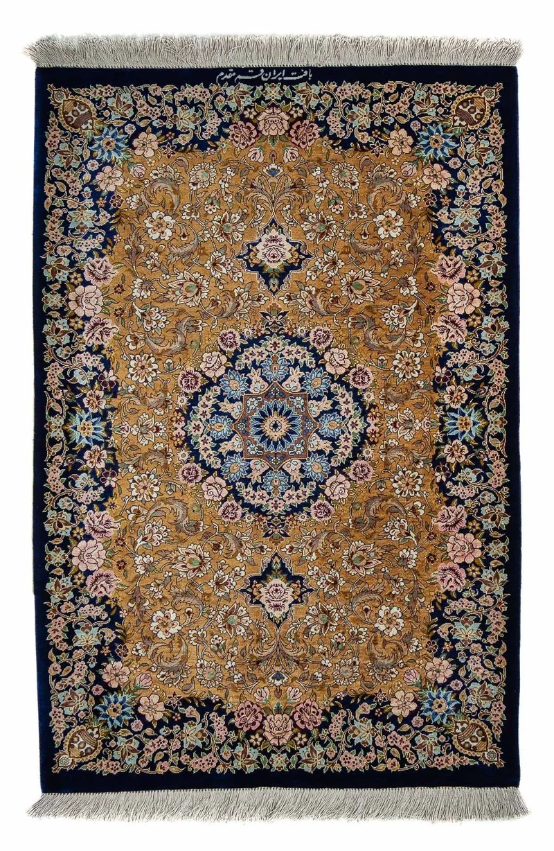 Ghom Teppich 62x91cm - Perserteppich