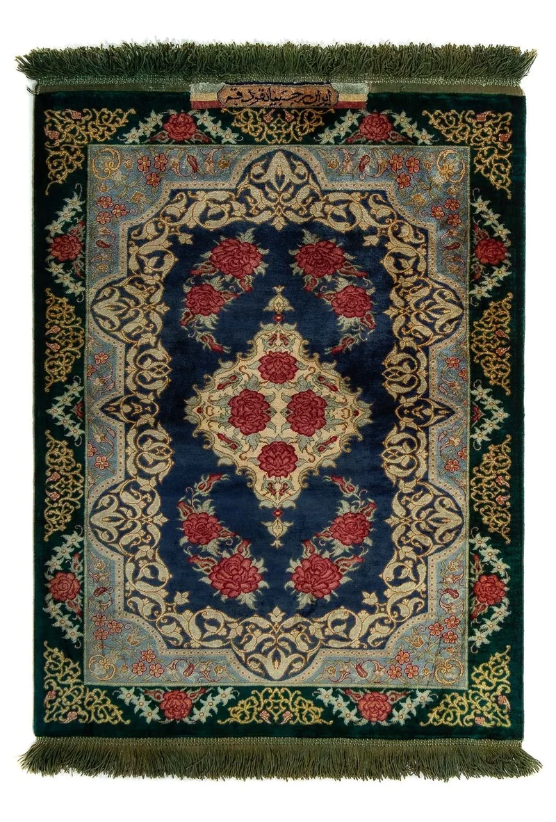 Ghom Teppich 58x77cm - Perserteppich