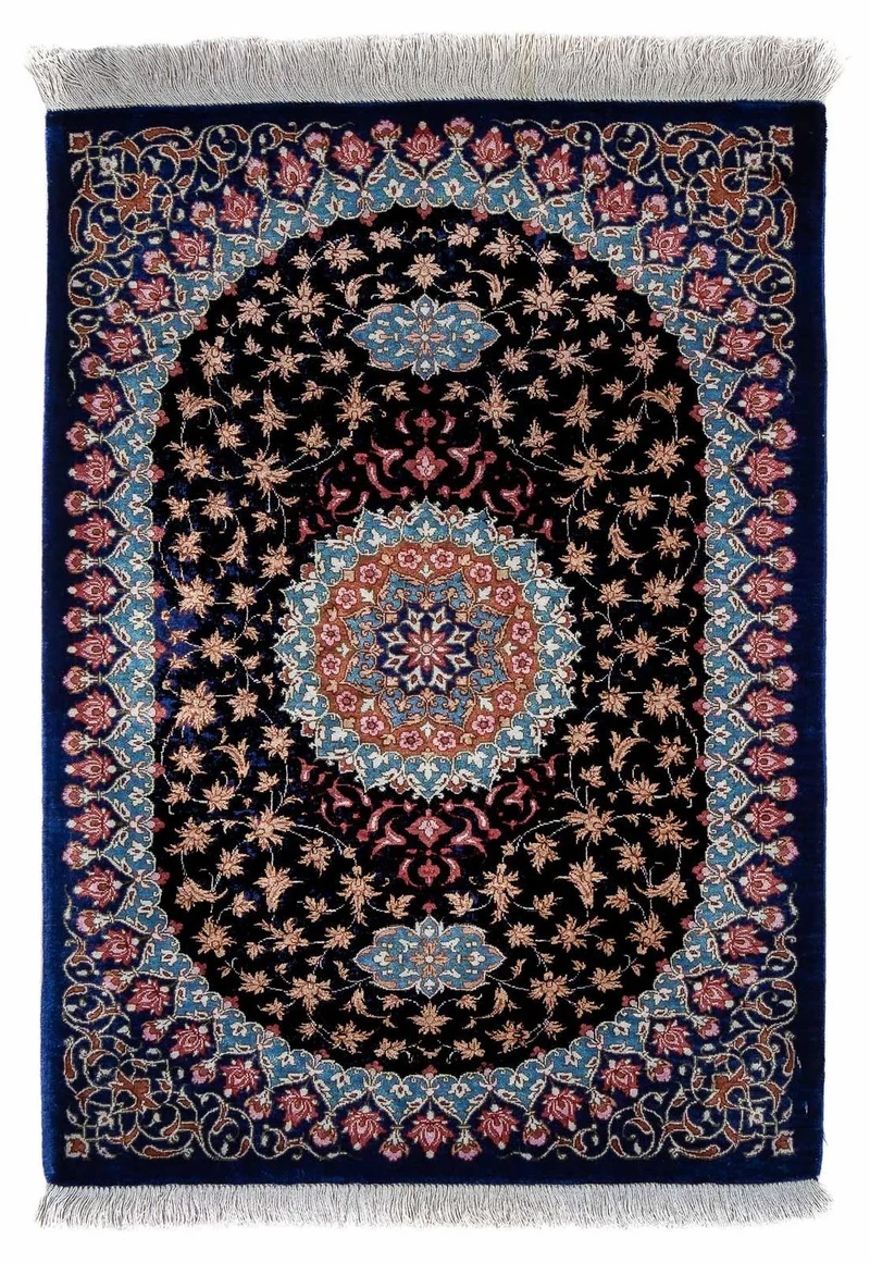 Ghom Teppich 55x80cm - Perserteppich
