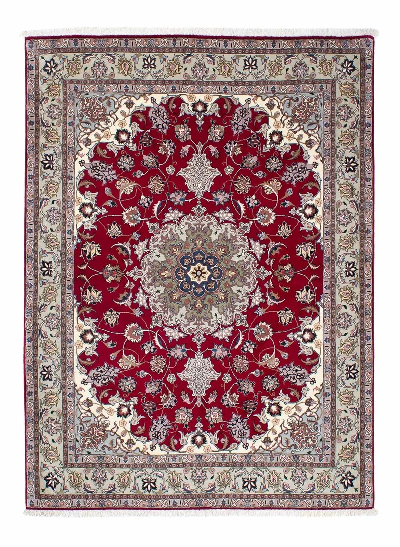 Täbriz - 50 Raj Teppich 150x202cm - Perserteppich