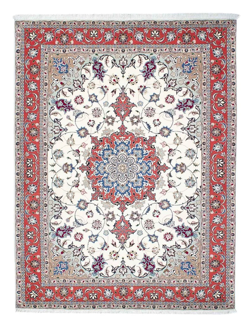 Täbriz - 50 Raj Teppich 151x198cm - Perserteppich