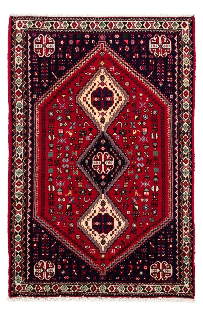 Abadeh Teppich 98x148cm - Perserteppich