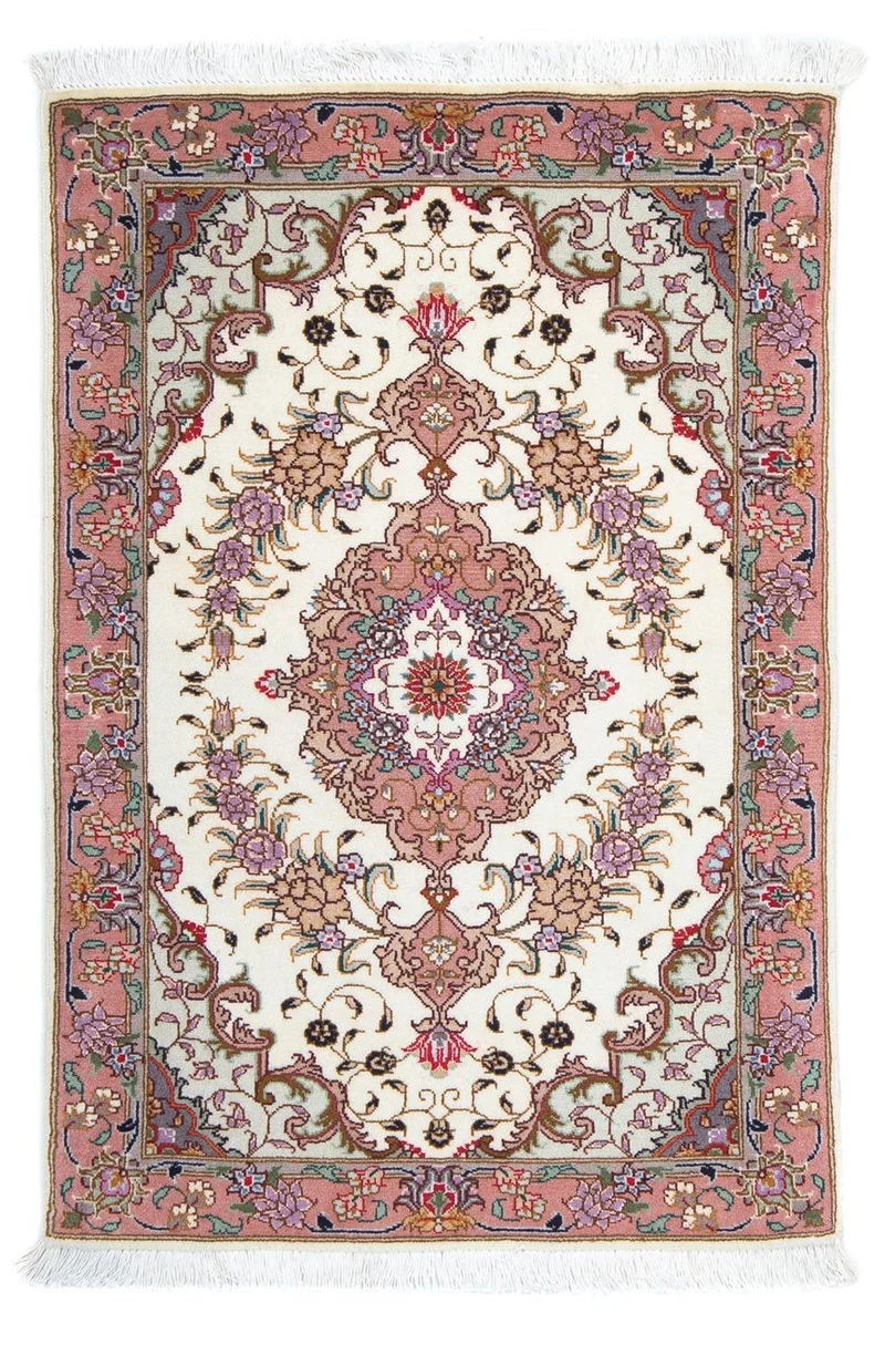 Täbriz - 50 Raj Teppich 60x90cm - Perserteppich