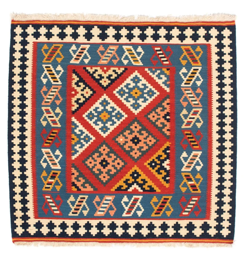 Kelim Fars Teppich 103x105cm