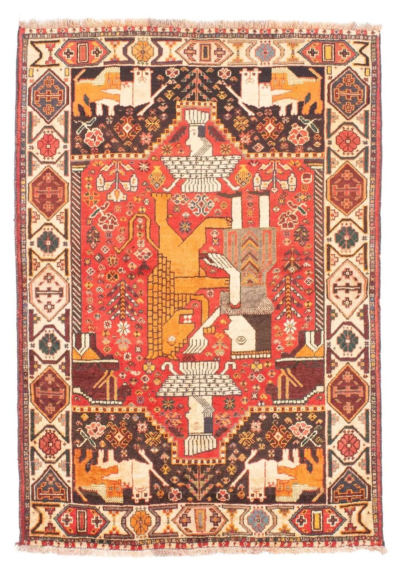 Shiraz Teppich 108x155cm - Perserteppich
