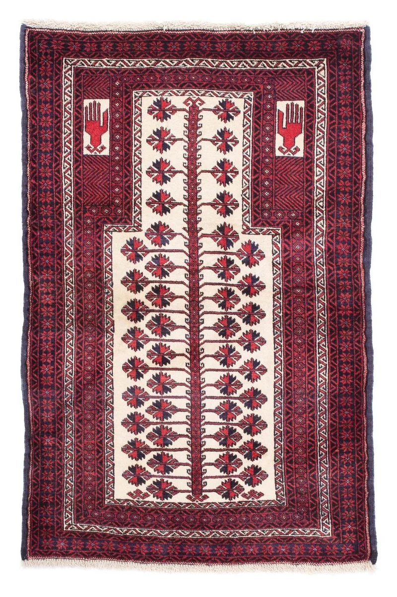 Belutsch Teppich 89x136cm - Orientteppich