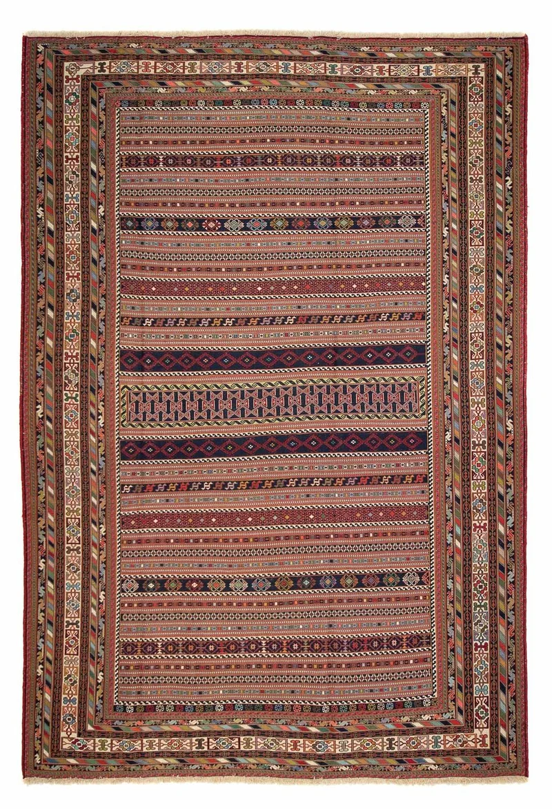 Afshar Sirjan Teppich 197x290cm - Perserteppich
