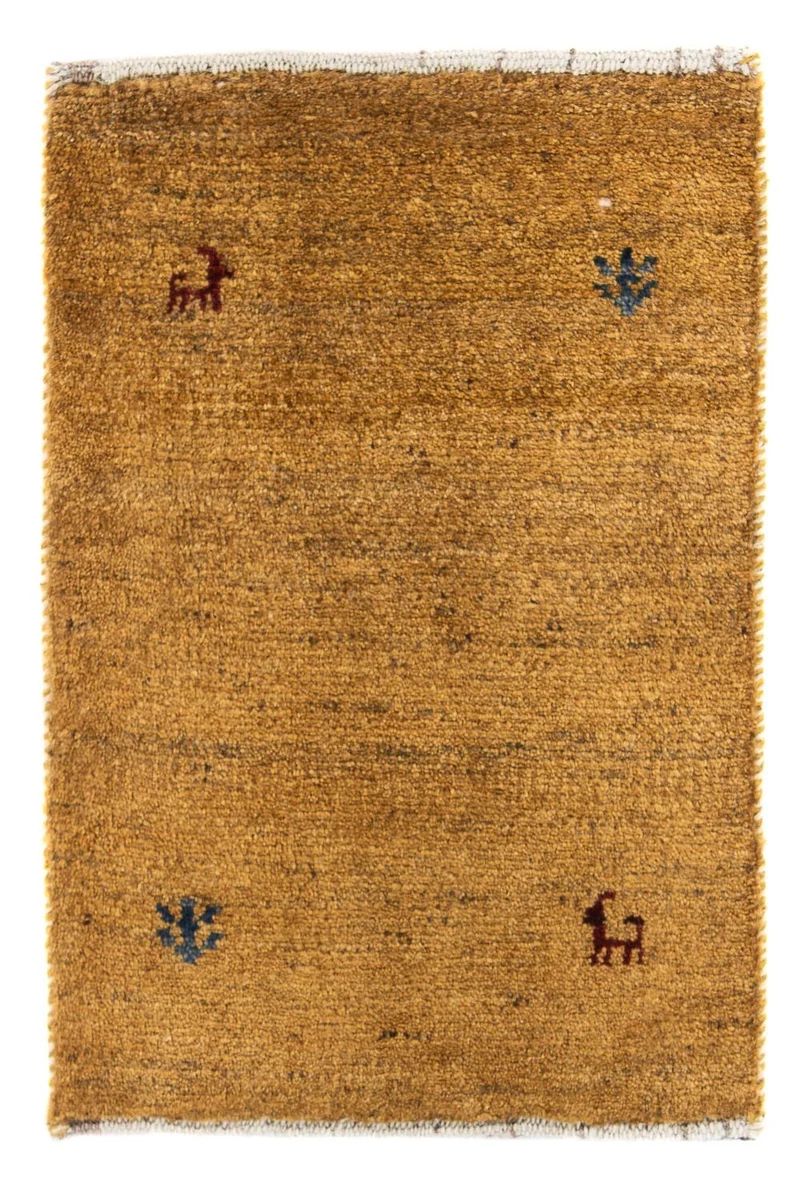 Gabbeh Teppich - Loribaft Perser 40 x 60 cm - braun