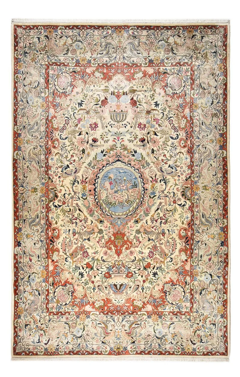 Maschad Teppich 250x380cm - Perserteppich