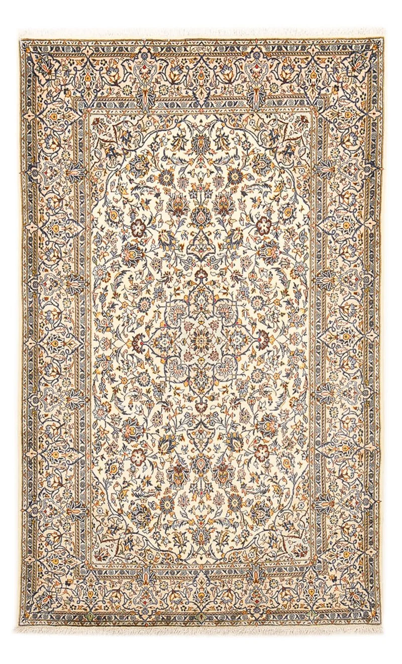 Perserteppich - Keshan - 138 x 217 cm - creme