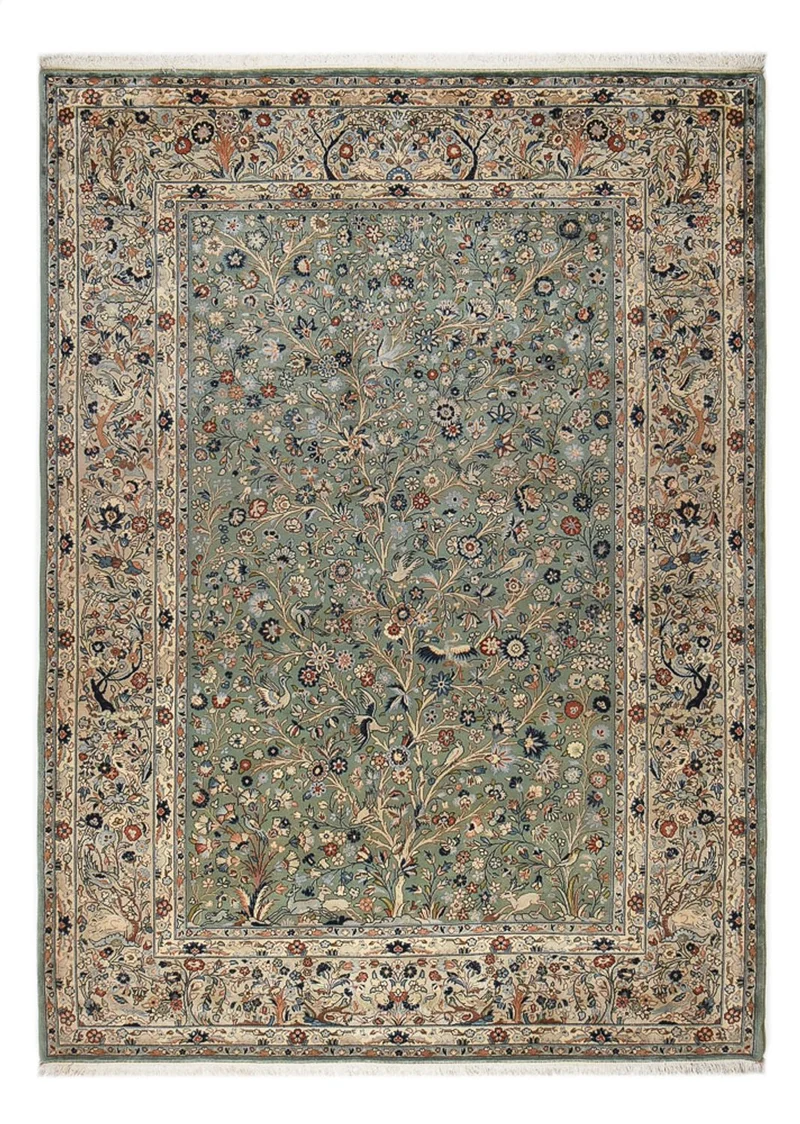 Keshan Teppich 250x340cm - Perserteppich