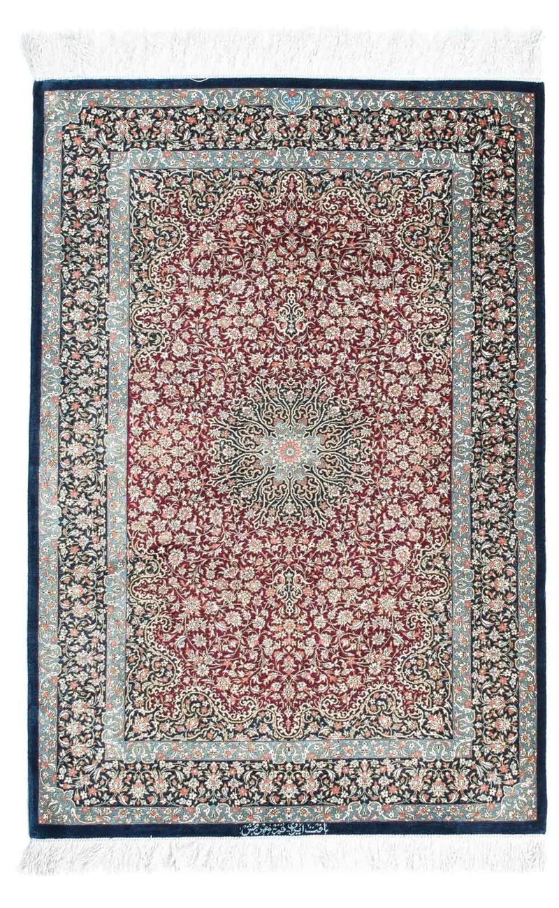 Ghom Teppich 78x116cm - Perserteppich