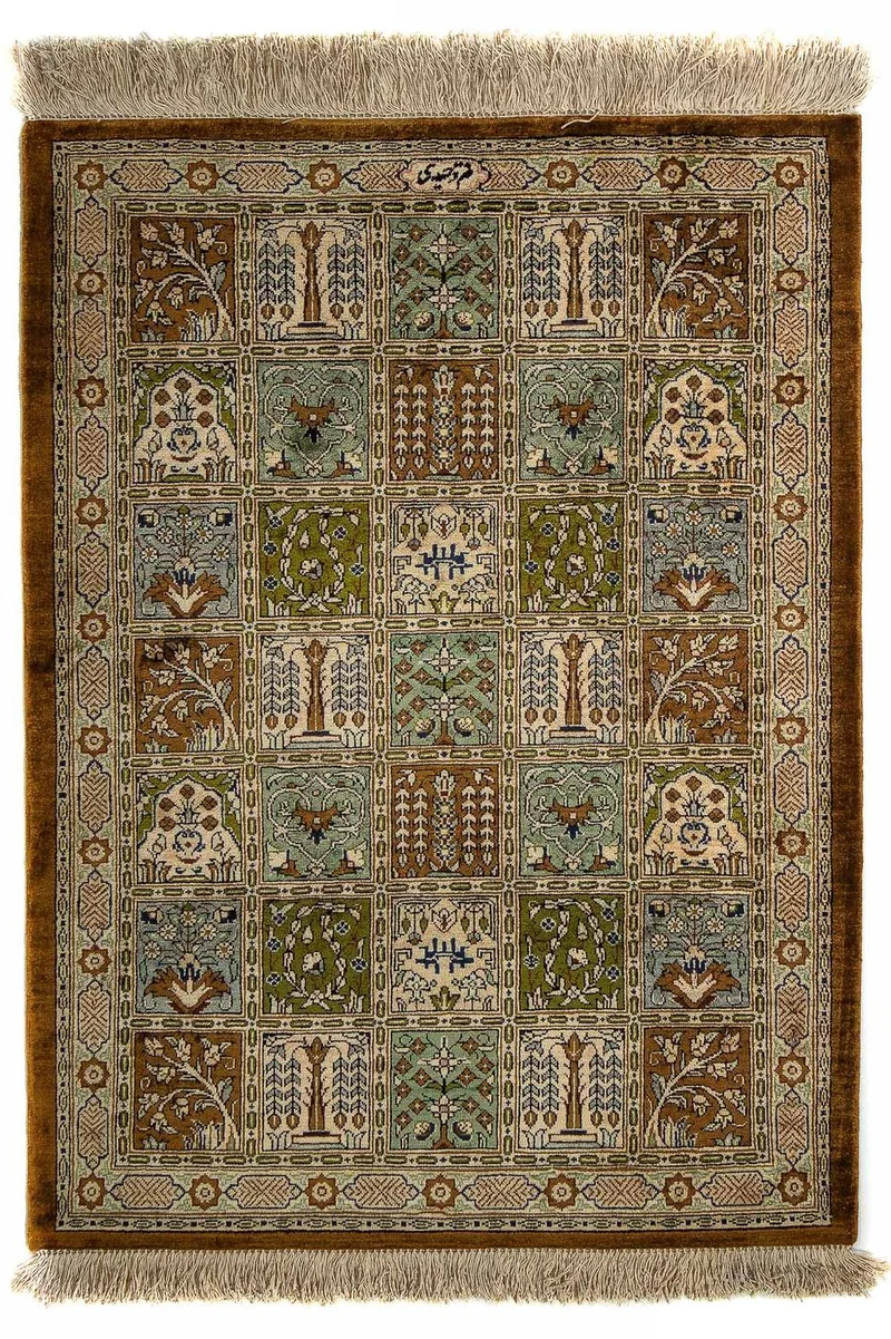 Ghom Teppich 58x77cm - Perserteppich