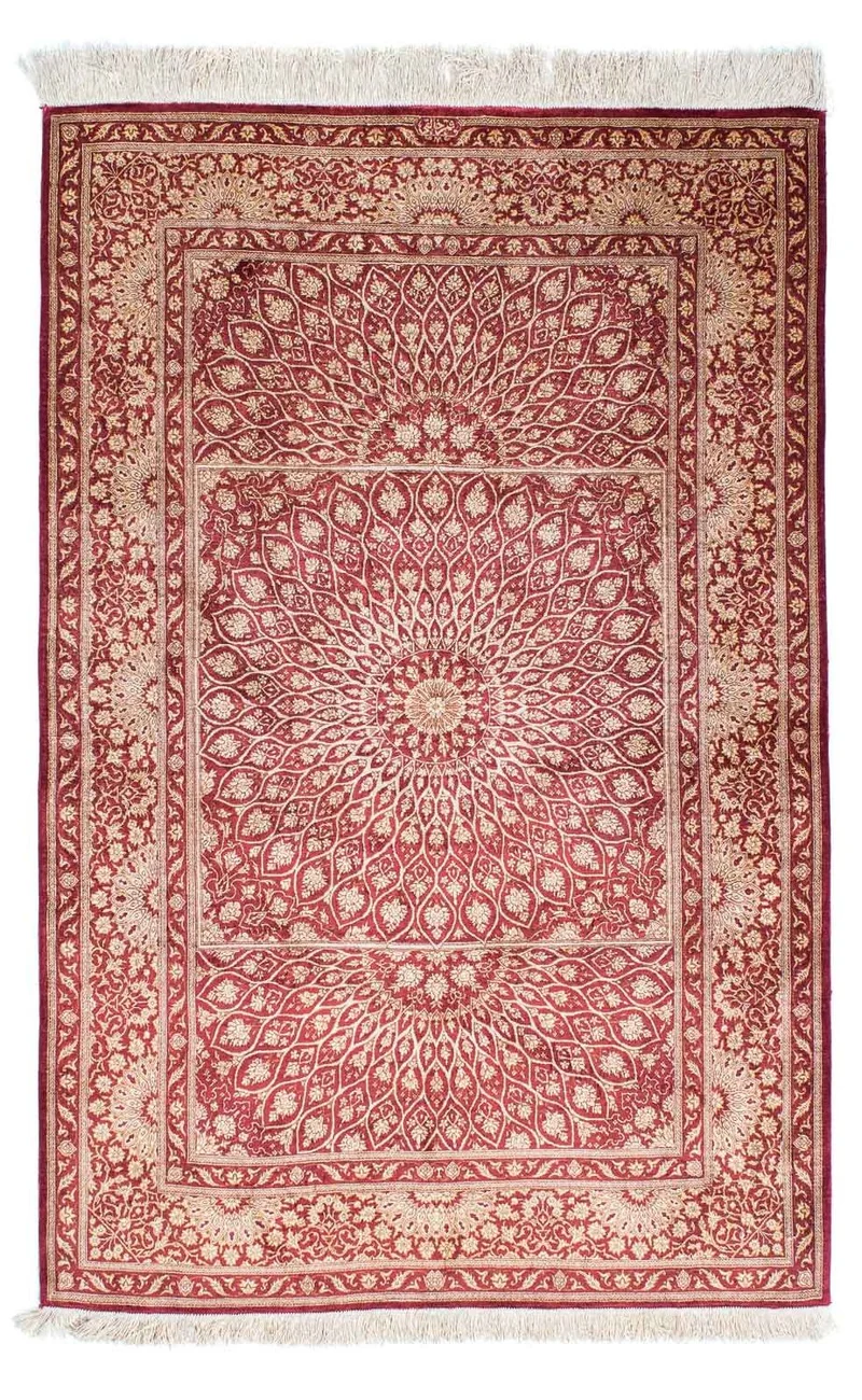 Ghom Teppich 100x151cm - Perserteppich