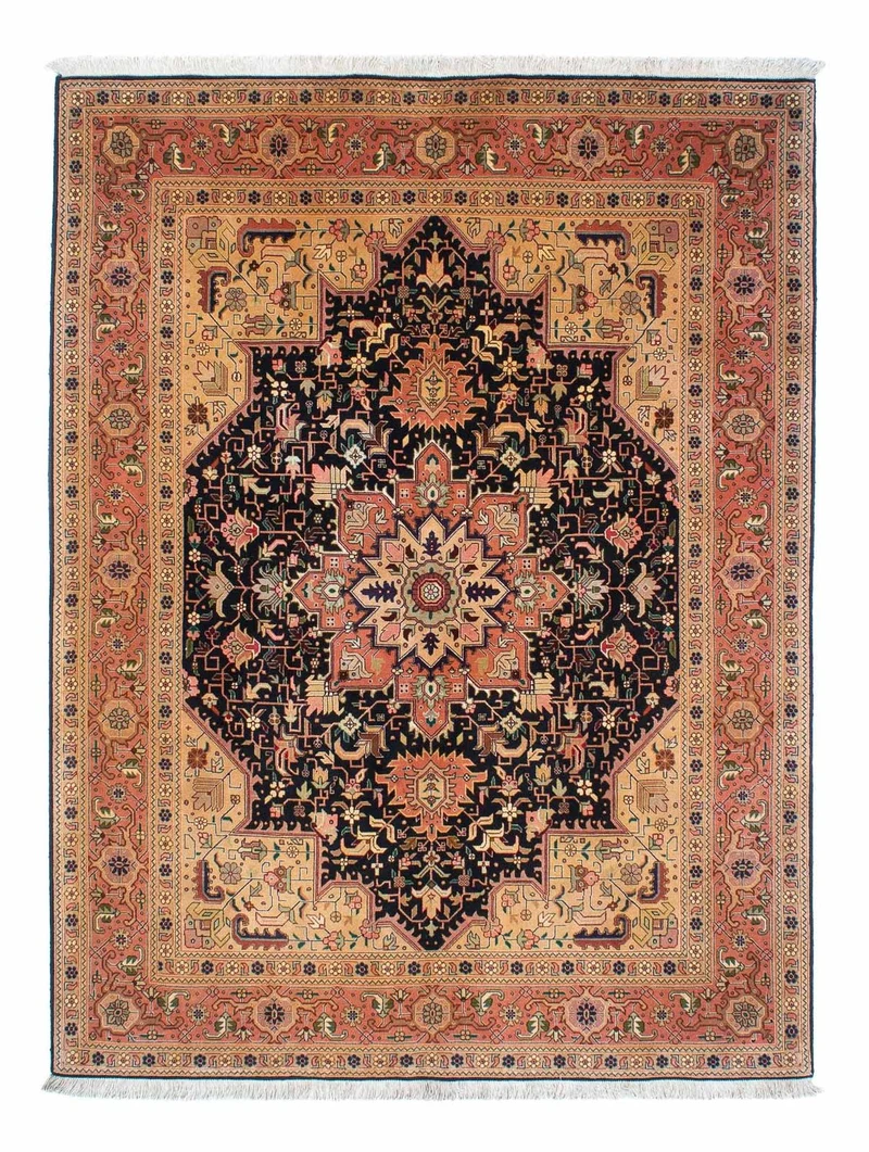 Täbriz - 50 Raj Teppich 150x203cm - Perserteppich
