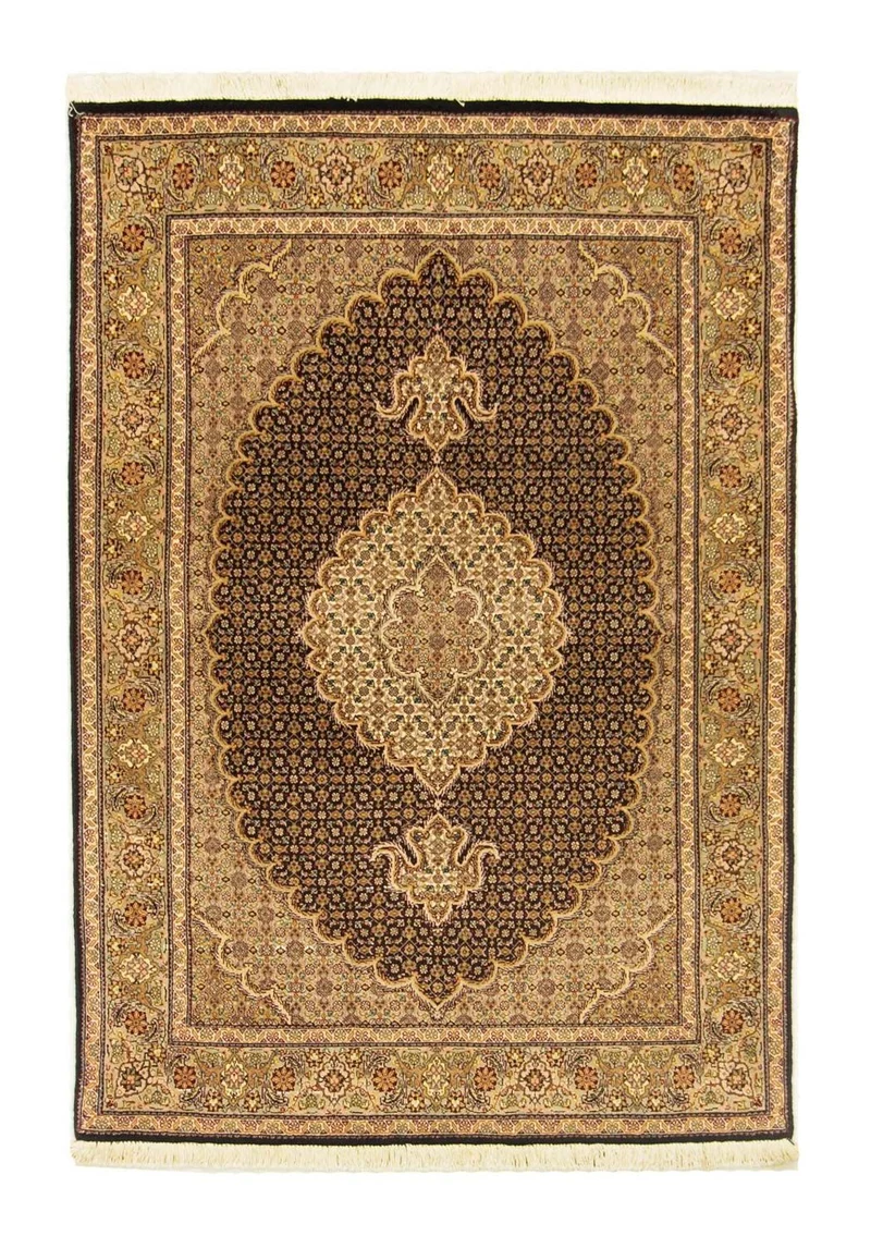 Täbriz - 50 Raj Teppich 101x148cm - Perserteppich