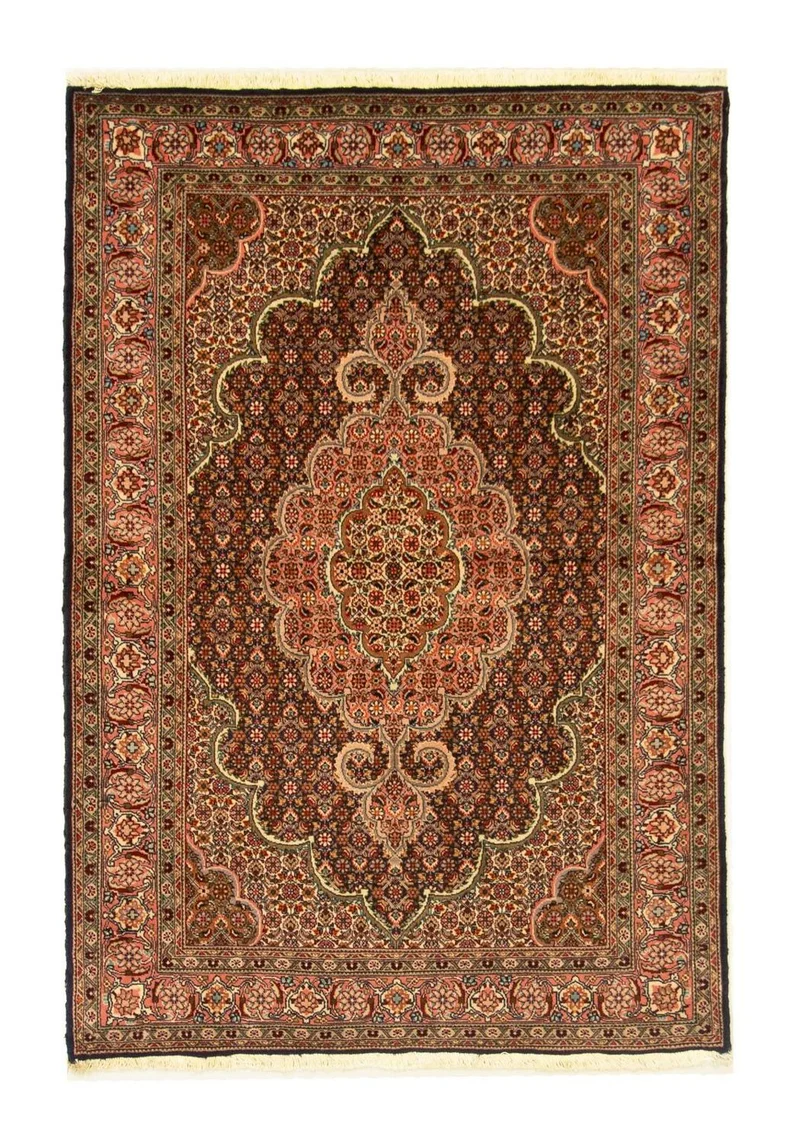 Täbriz - 50 Raj Teppich 103x148cm - Perserteppich