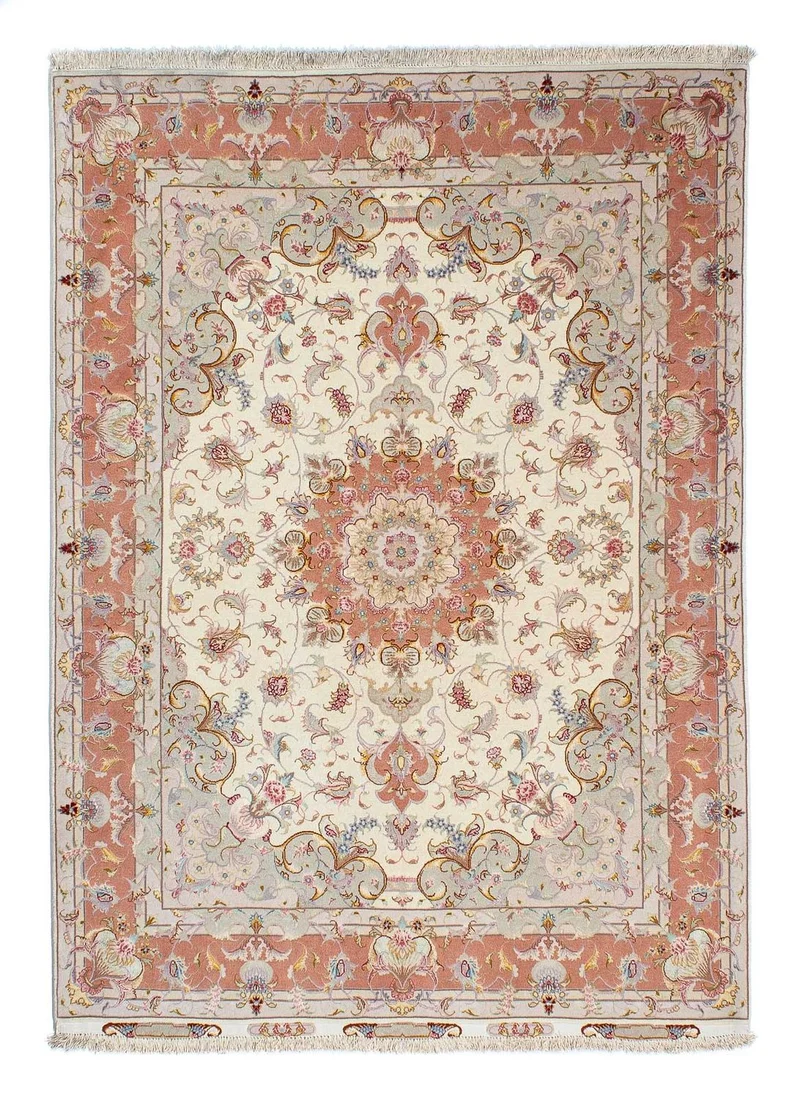 Täbriz - 50 Raj Teppich 152x205cm - Perserteppich