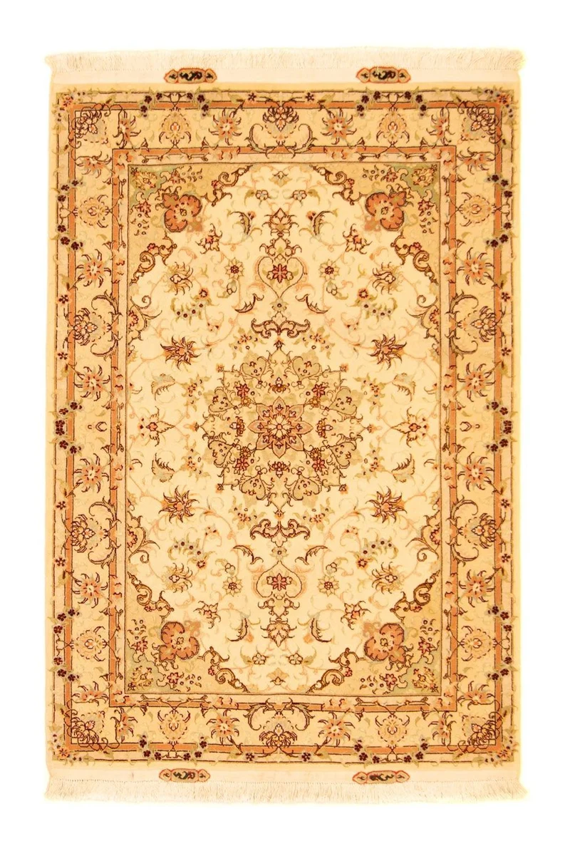 Täbriz - 50 Raj Teppich 102x147cm - Perserteppich