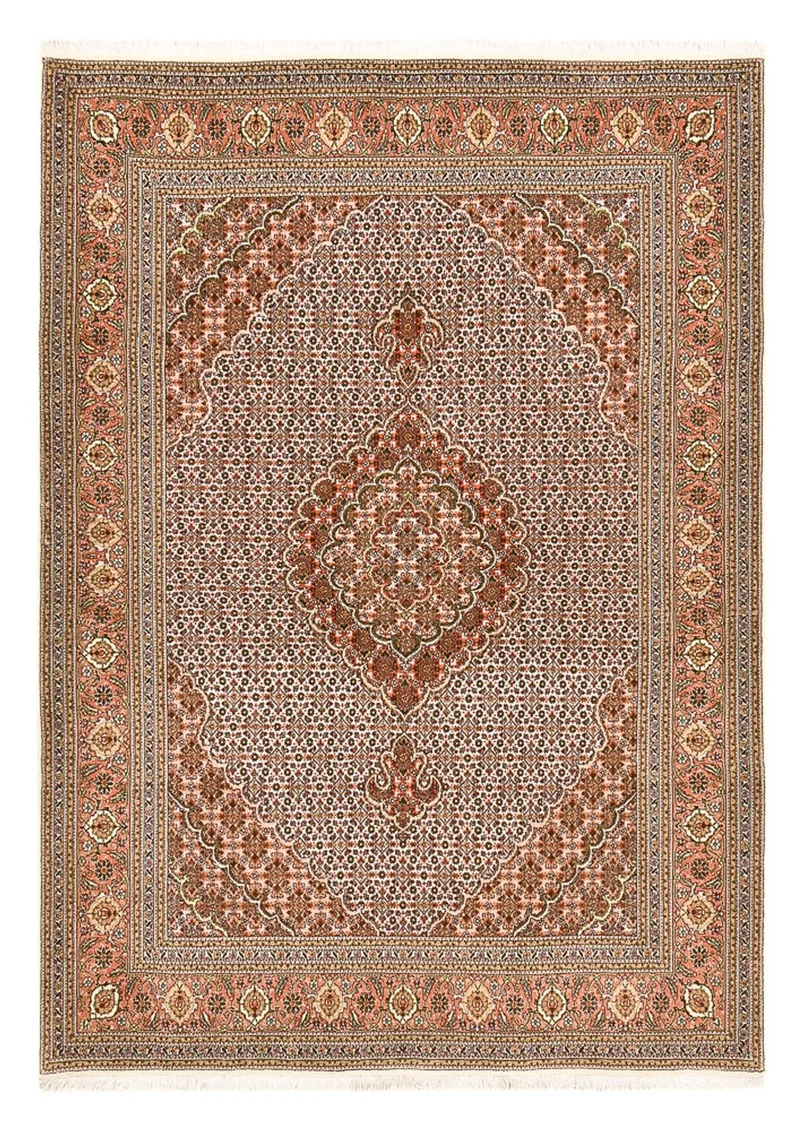 Täbriz - 50 Raj Teppich 151x210cm - Perserteppich