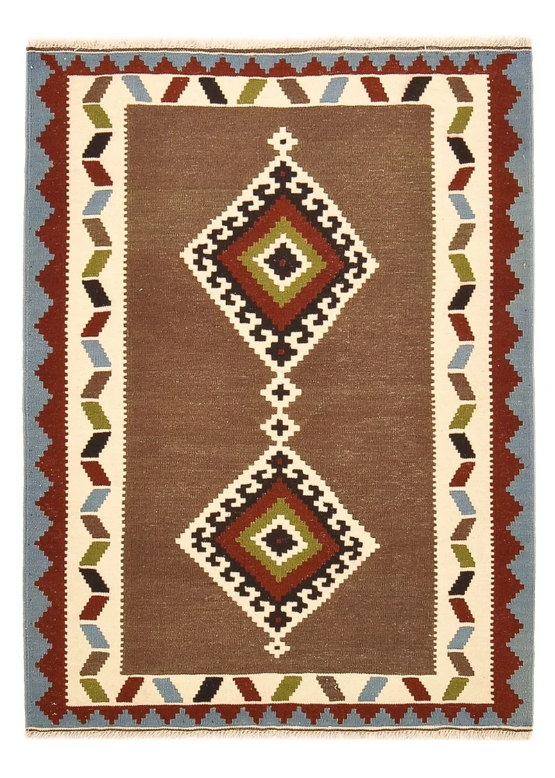 Kelim Fars Teppich 104x147cm