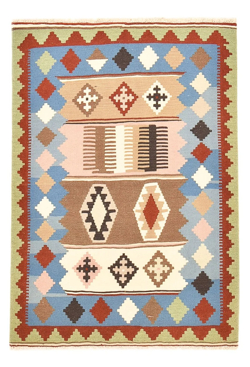 Kelim Fars Teppich 102x144cm