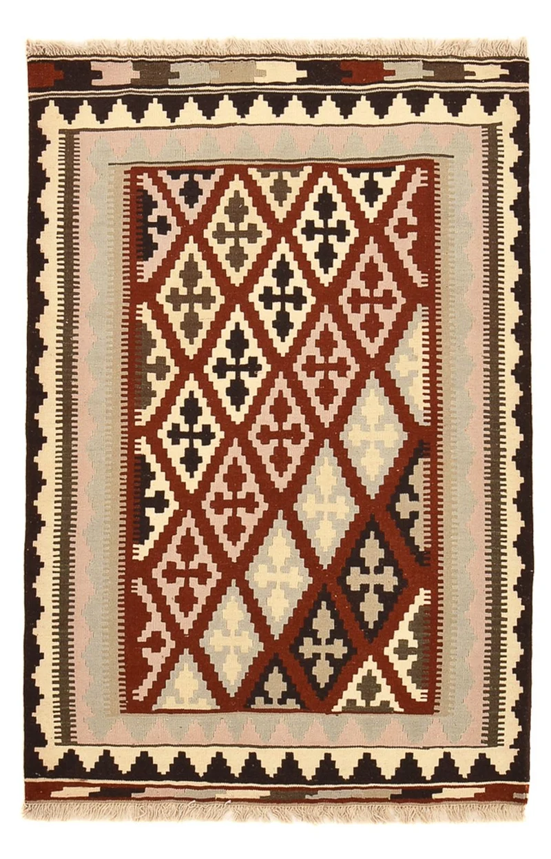 Kelim Fars Teppich 105x155cm