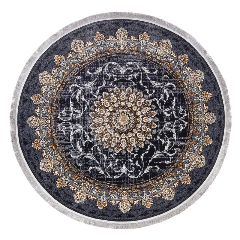 Orientalischer Webteppich - Saffron Sensations - rund