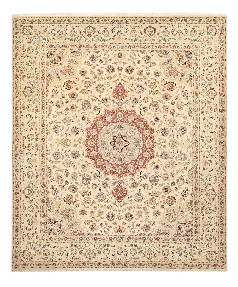 Täbriz - 50 Raj Teppich 298x349cm - Perserteppich