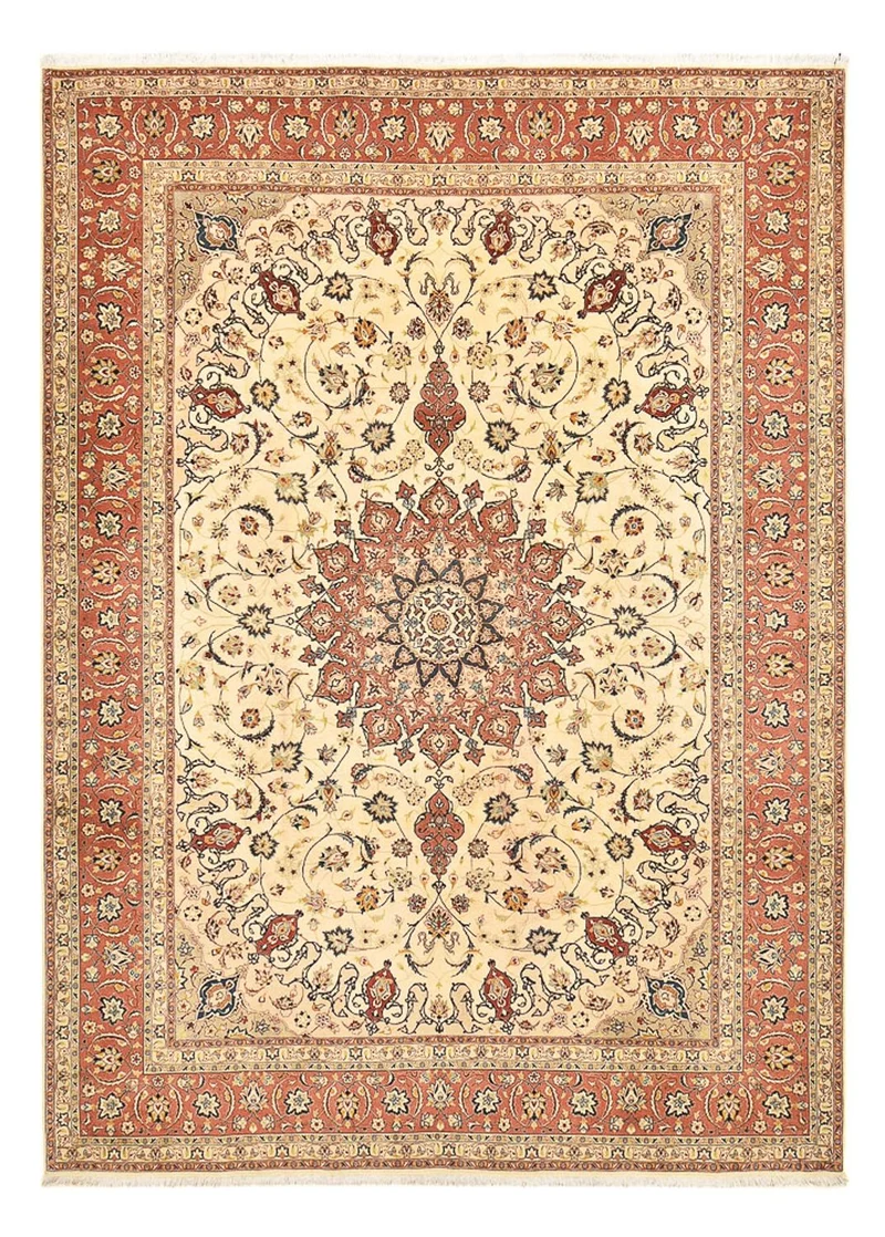 Täbriz - 50 Raj Teppich 250x358cm - Perserteppich