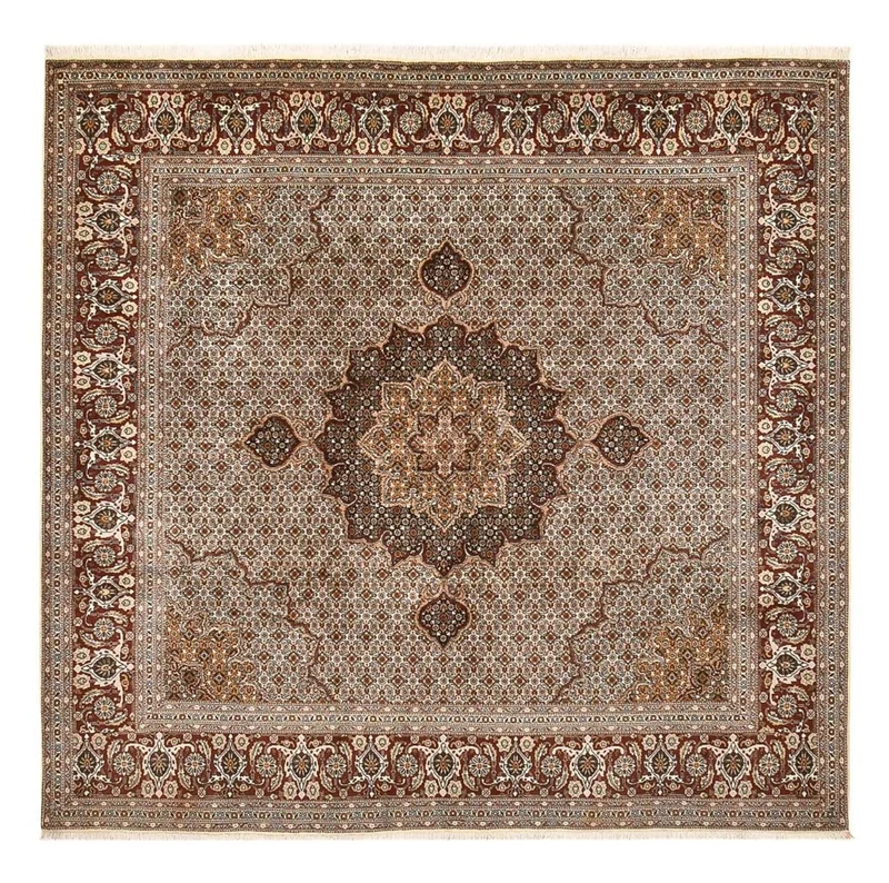 Täbriz - 40 Raj Teppich 247x252cm - Perserteppich