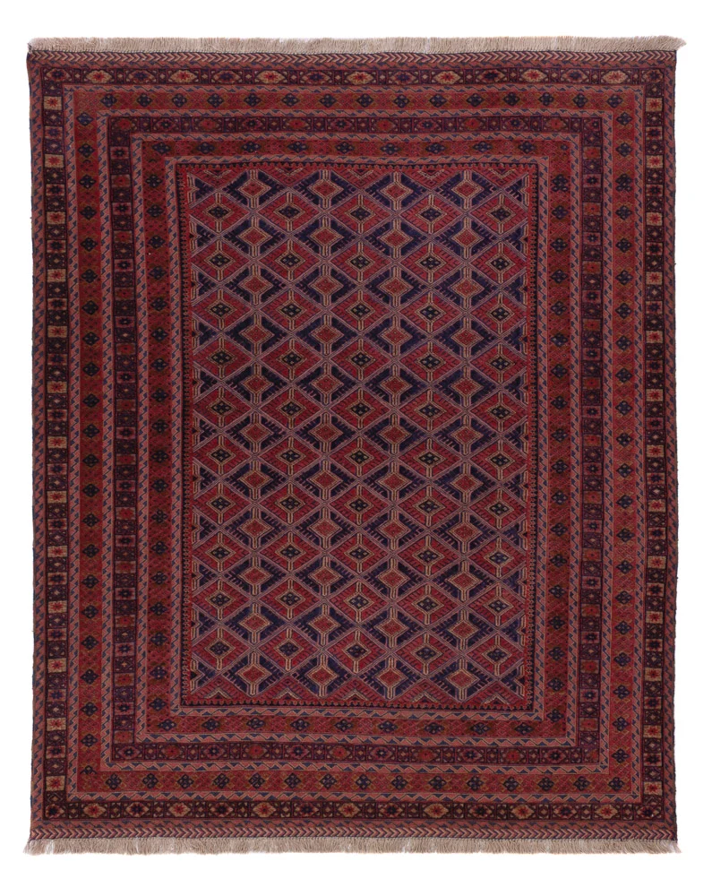 Kelim Afghan Teppich 151x190cm