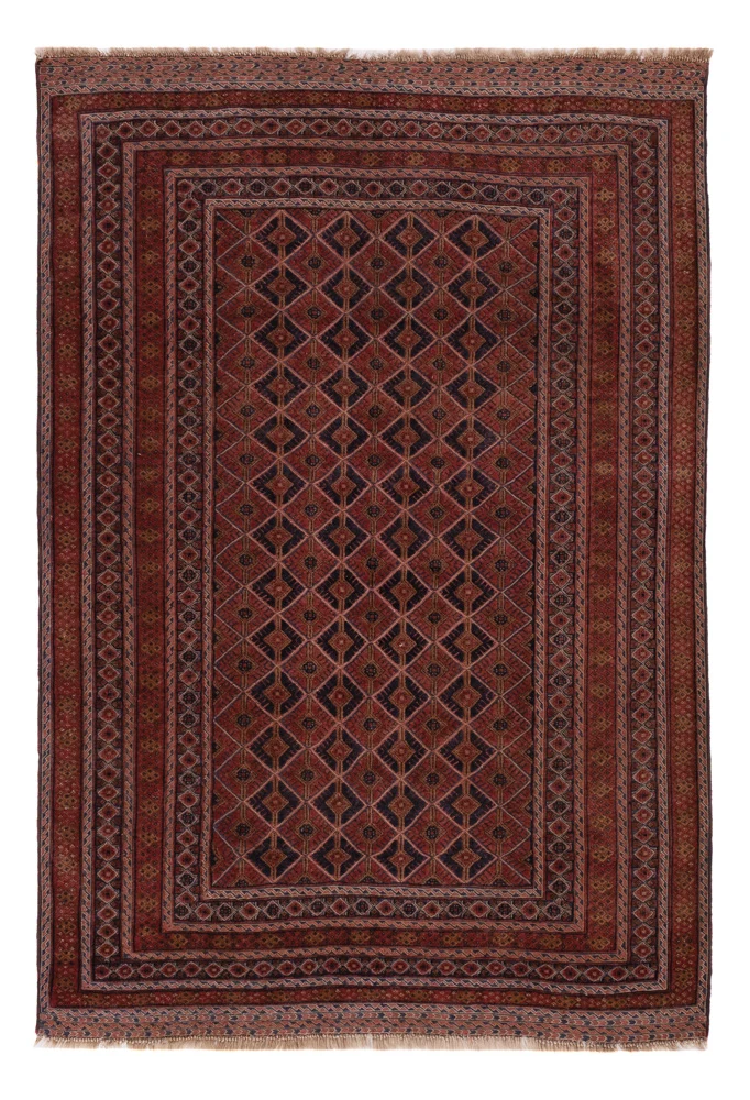 Kelim Afghan Teppich 140x207cm