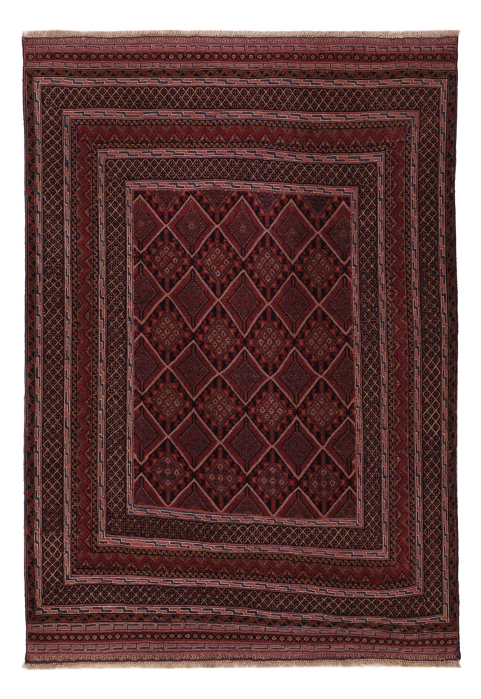 Kelim Afghan Teppich 139x198cm