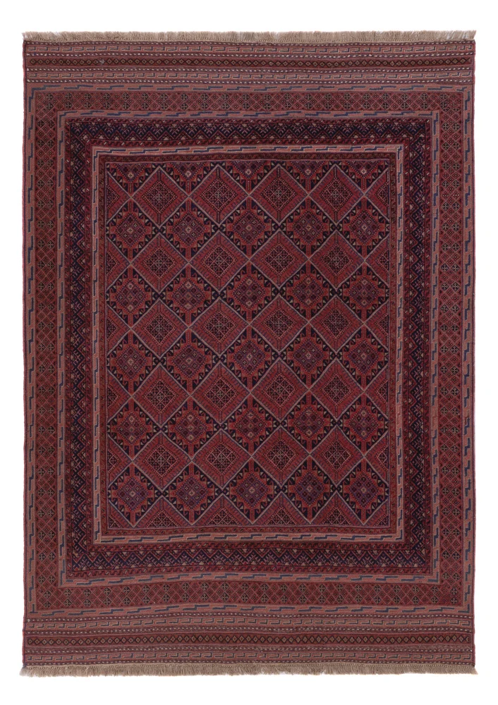 Kelim Afghan Teppich 140x193cm