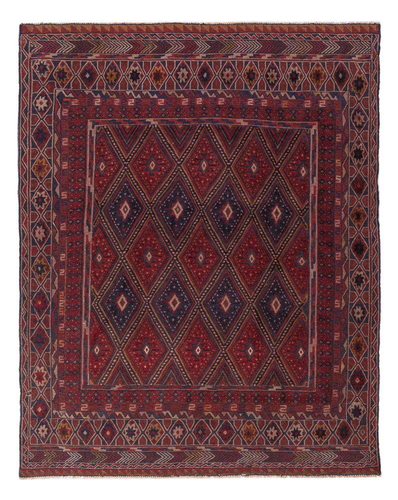 Kelim Afghan Teppich 145x187cm