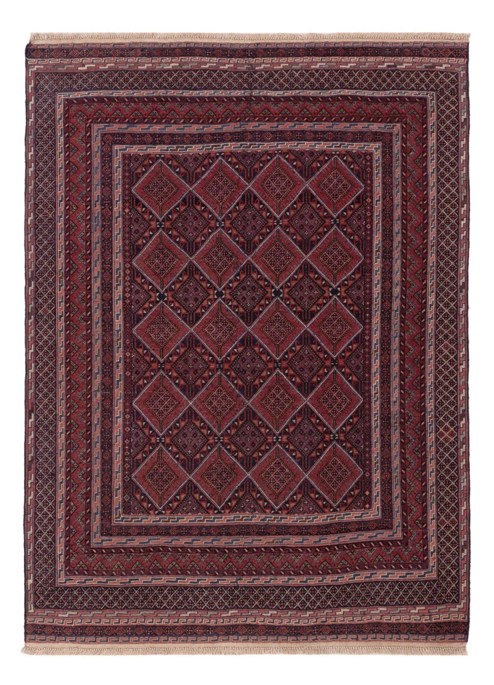 Kelim Afghan Teppich 141x196cm