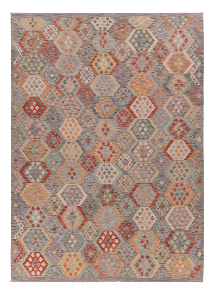 Kelim Maimene Teppich 258x353cm