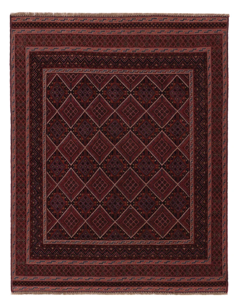 Kelim Afghan Teppich 141x183cm