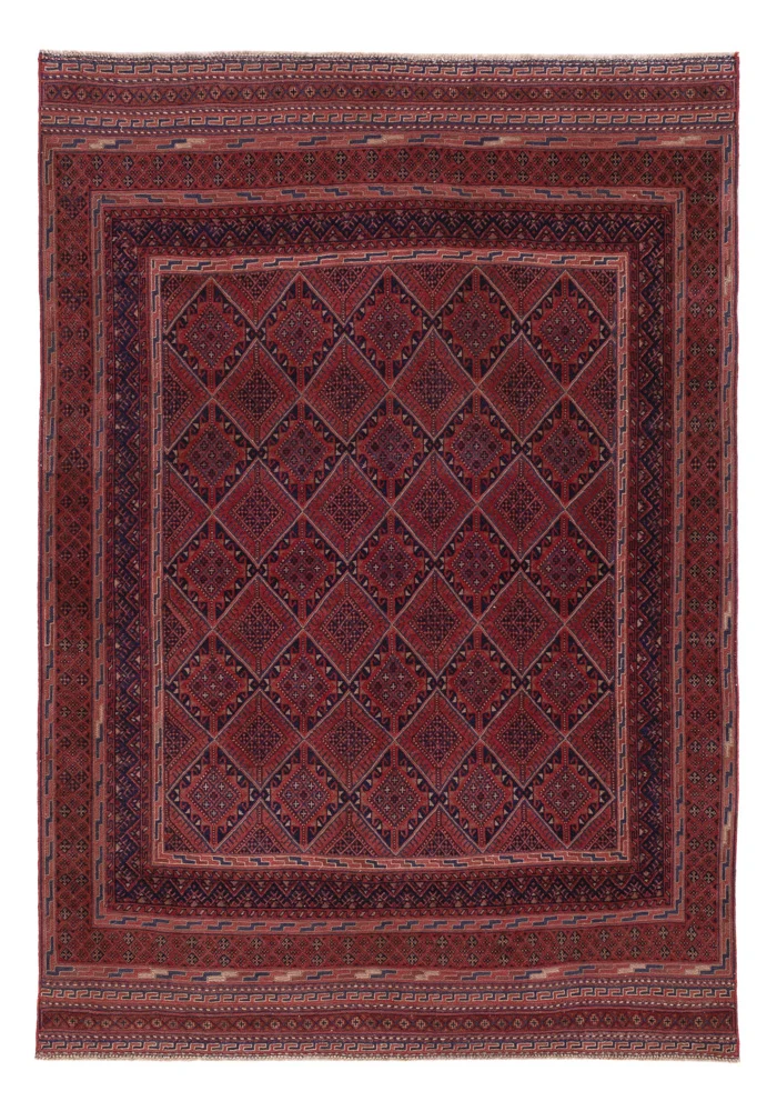 Kelim Afghan Teppich 132x190cm